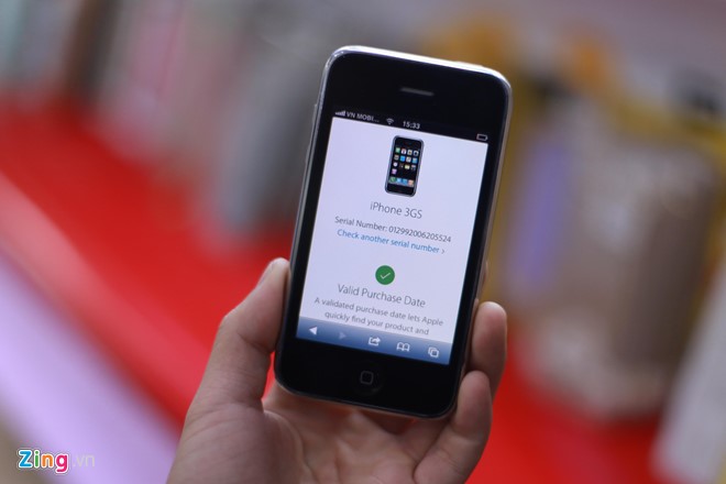 Kiểm tra IMEI từ trang chủ Apple cho thấy, mẫu iPhone này vẫn chưa được kích hoạ Kiểm tra IMEI từ trang chủ Apple cho thấy, mẫu iPhone này vẫn chưa được kích hoạ