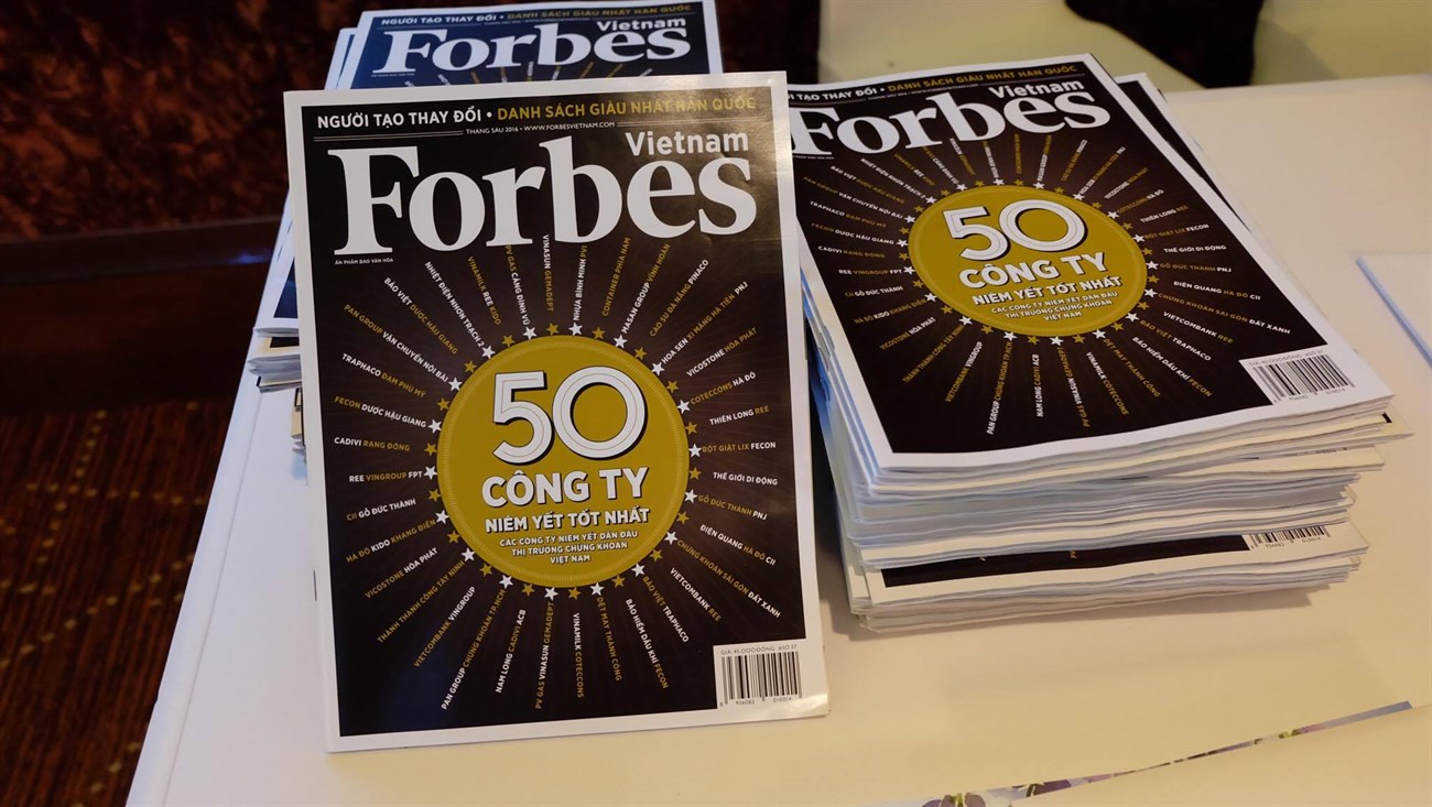 TGDĐ được Forbes Vietnam vinh danh Top 50 Công ty niêm yết tốt nhất VN TGDĐ được Forbes Vietnam vinh danh Top 50 Công ty niêm yết tốt nhất VN
