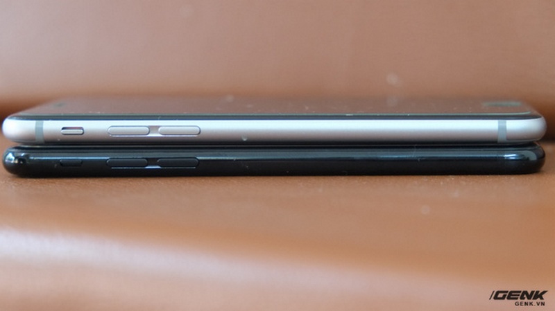 Hình ảnh iPhone 6 độ lên iPhone 7 Jet Black, logo còn có thể phát sáng Hình ảnh iPhone 6 độ lên iPhone 7 Jet Black, logo còn có thể phát sáng