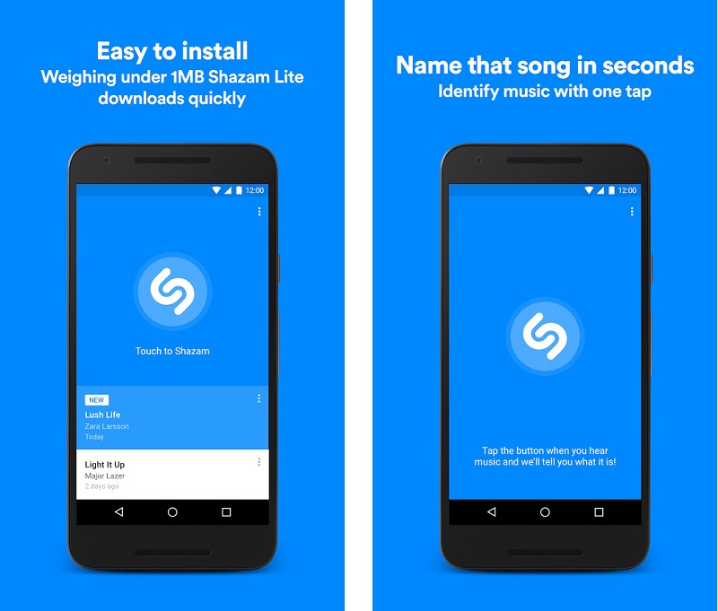 Tiếp nối Messenger Lite, Shazam cũng tung phiên bản Lite