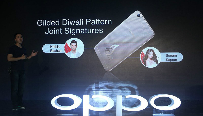 OPPO chính thức ra mắt phiên bản OPPO F1s Diwali OPPO chính thức ra mắt phiên bản OPPO F1s Diwali