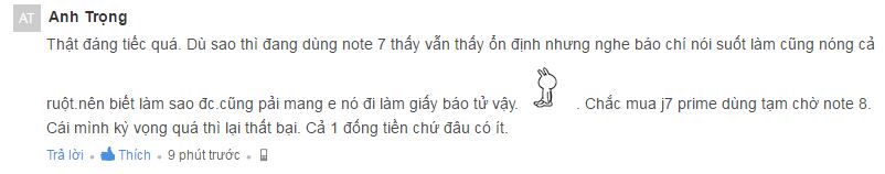Cộng đồng mạng nói gì về vụ Samsung khai tử Galaxy Note 7?