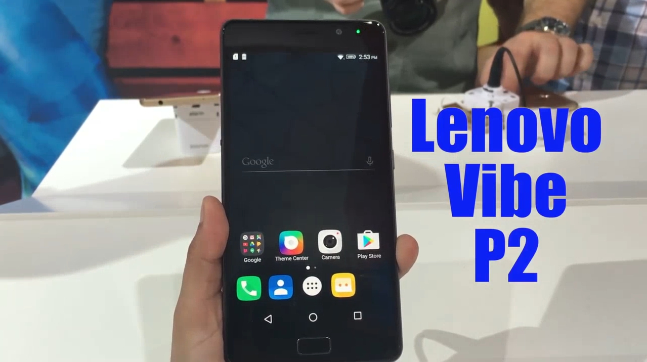 Lenovo P2 có camera trước 5 MP và camera sau 13 MP Lenovo P2 có camera trước 5 MP và camera sau 13 MP