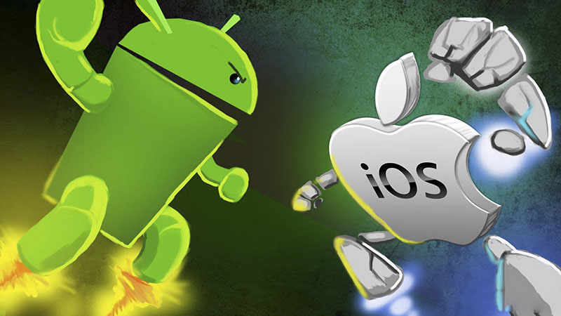 Android đối đầu iOS: Cuộc chiến không có hồi kết?