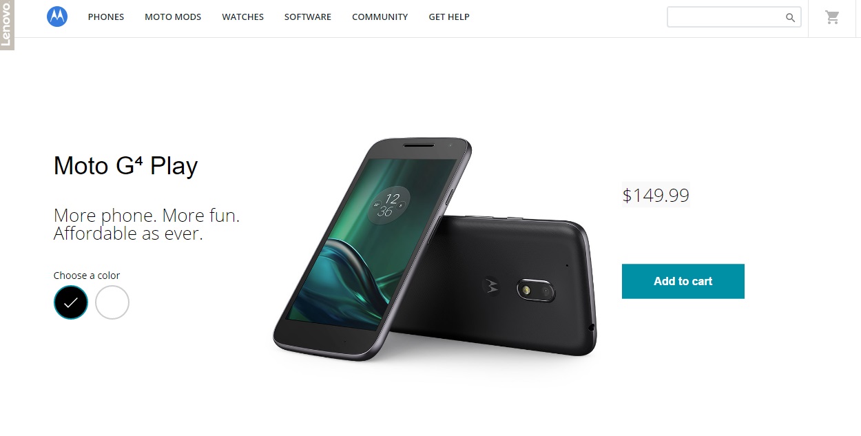 Motorola Moto G4 Play Motorola Moto G4 Play
