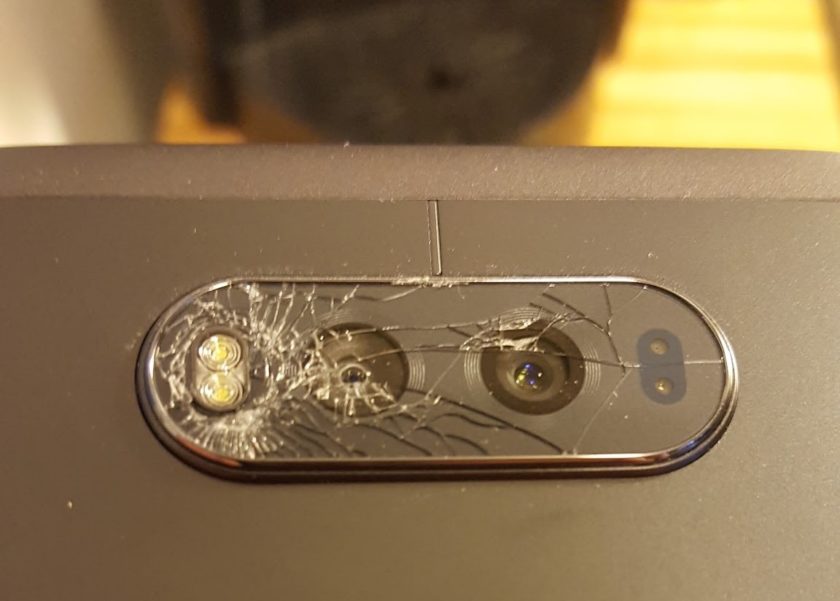 Mặt kính LG V20 vỡ vì quá nhiệt