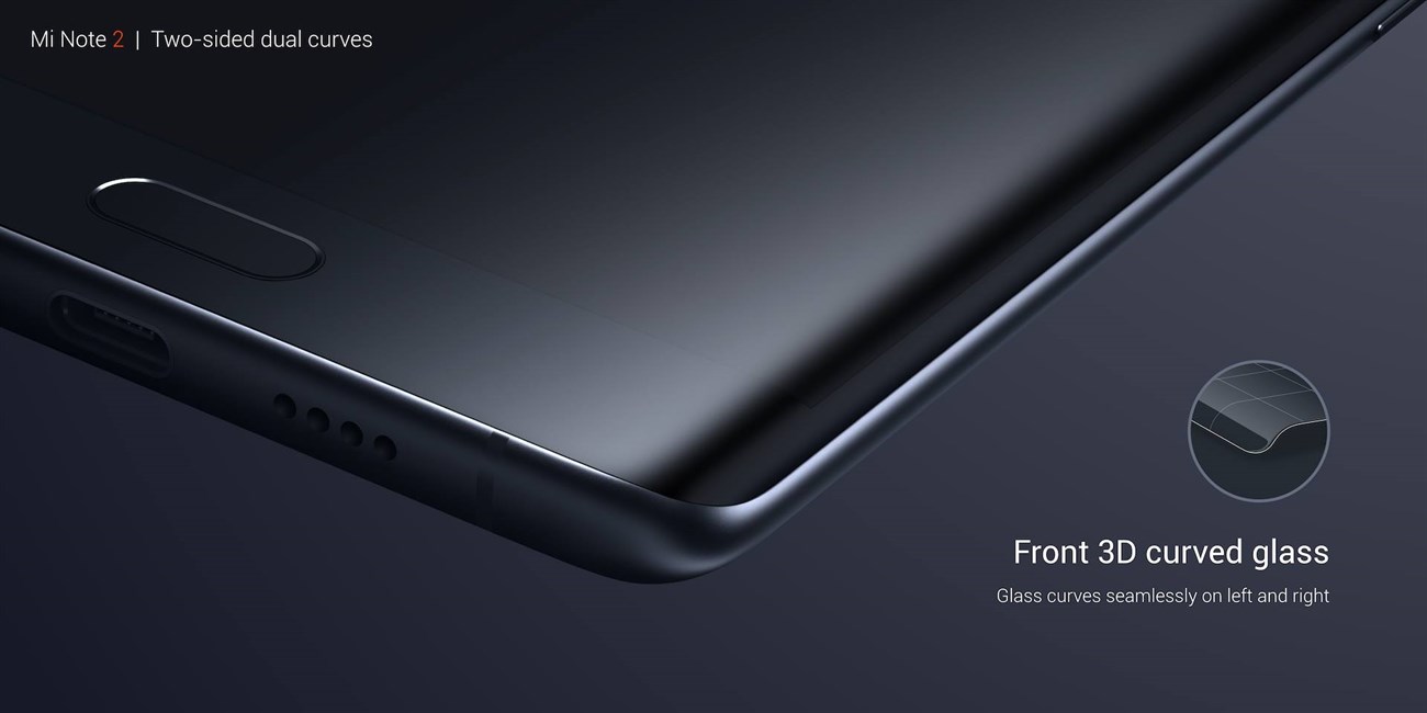 Siêu phẩm Mi Note 2 chính thức trình làng Siêu phẩm Mi Note 2 chính thức trình làng
