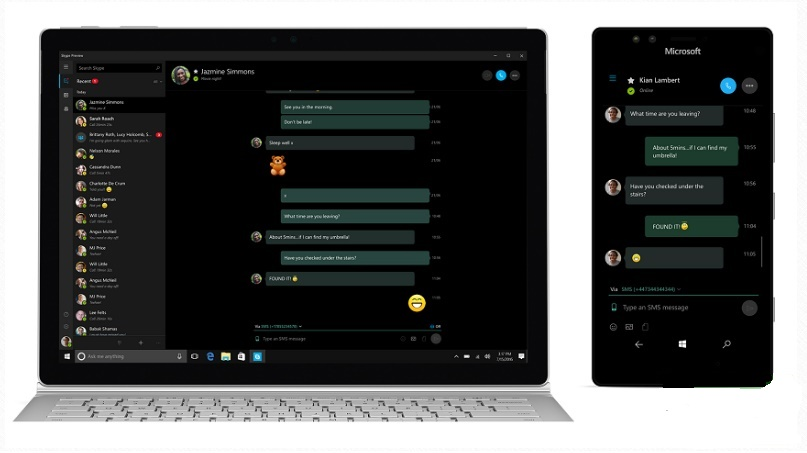 Skype UWP cập nhật thêm tính năng mới qua Fast Ring.