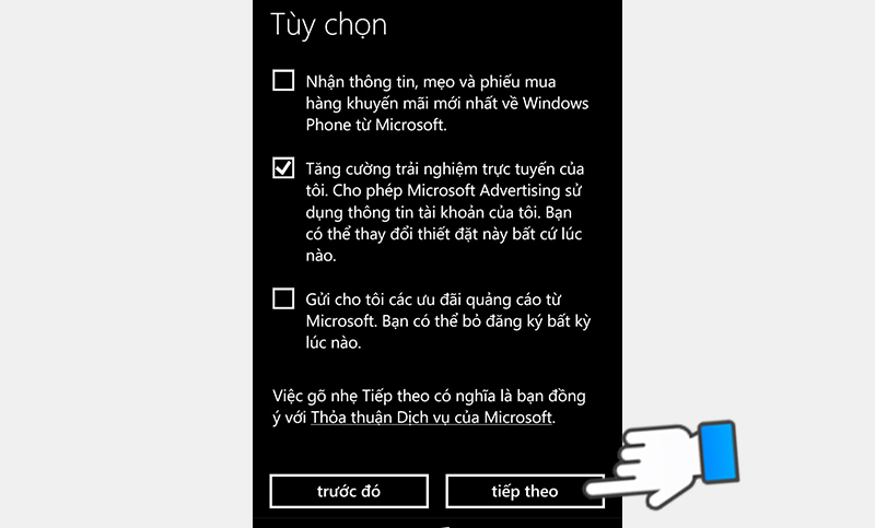 Xác nhận lần nữa số điện thoại của bạn.