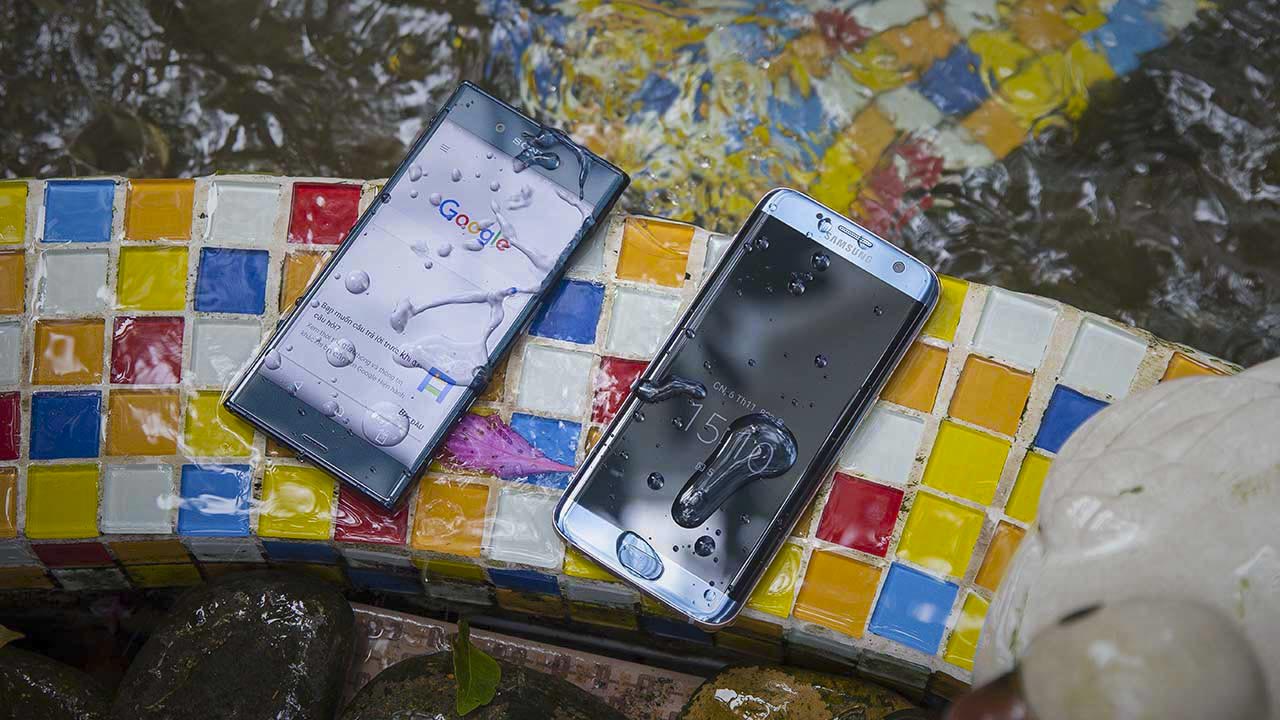đọ dáng S7 Edge và Xperia XZ đọ dáng S7 Edge và Xperia XZ