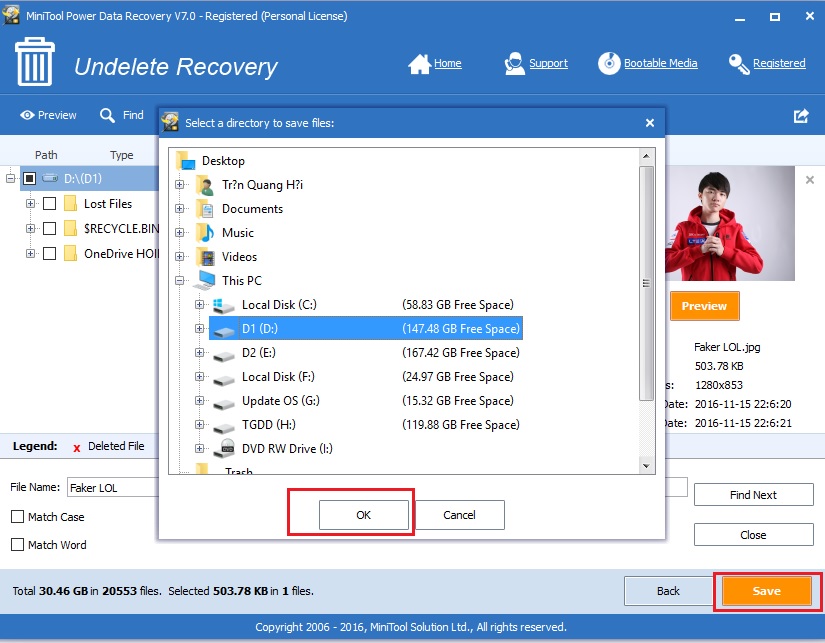 Phục hồi mọi thứ đã xóa với MiniTool Power Data Recovery Personal 7 Phục hồi mọi thứ đã xóa với MiniTool Power Data Recovery Personal 7