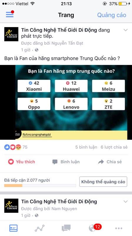 Smartphone Trung Quốc