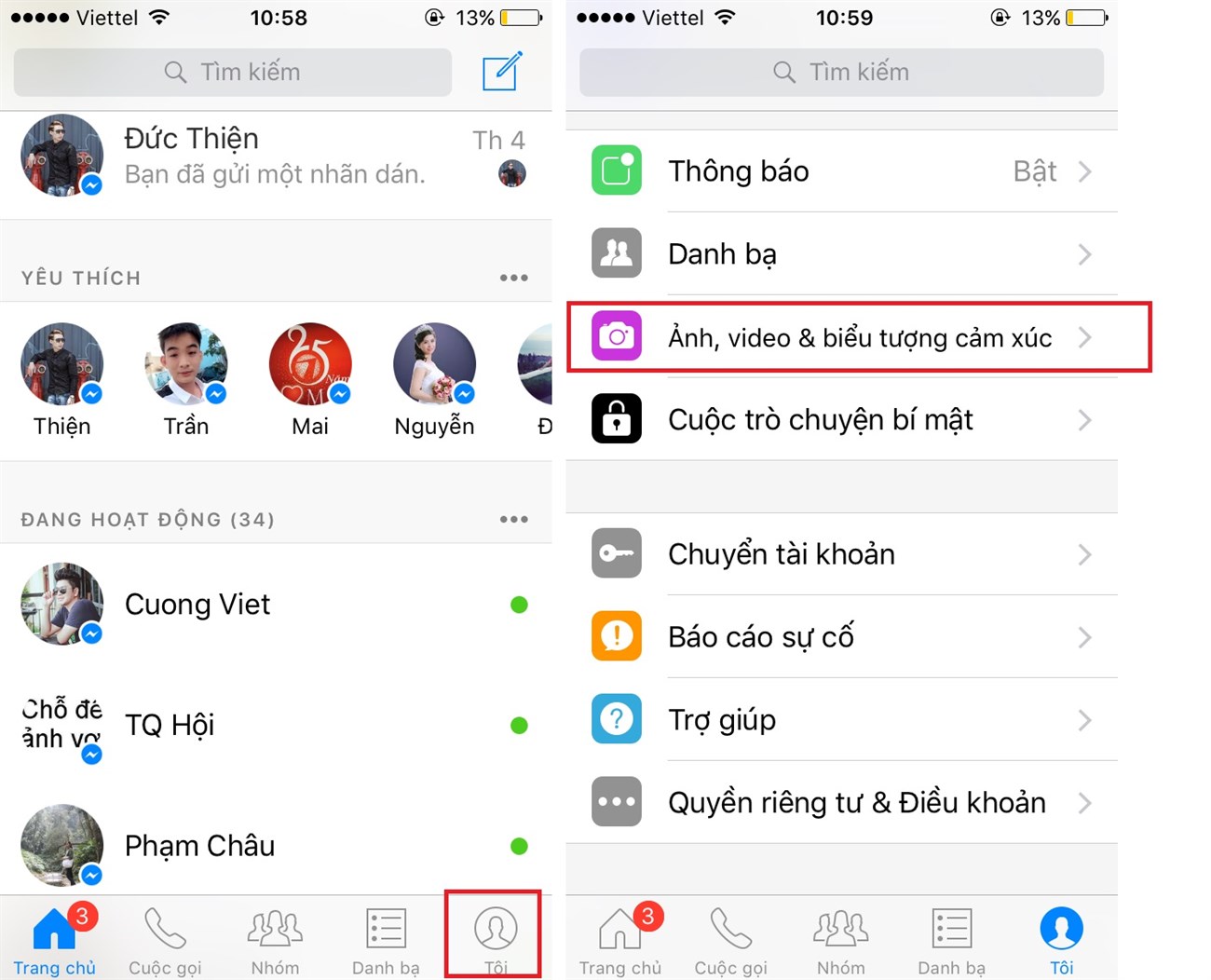 Đổi emoji mặc định Facebook Messenger thành emoji của iOS Đổi emoji mặc định Facebook Messenger thành emoji của iOS