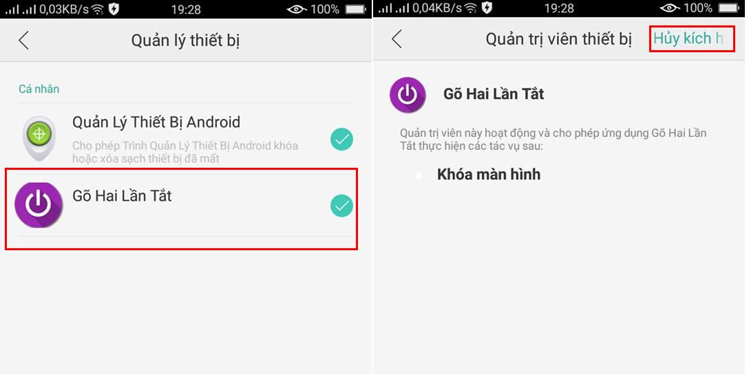 tắt màn hình