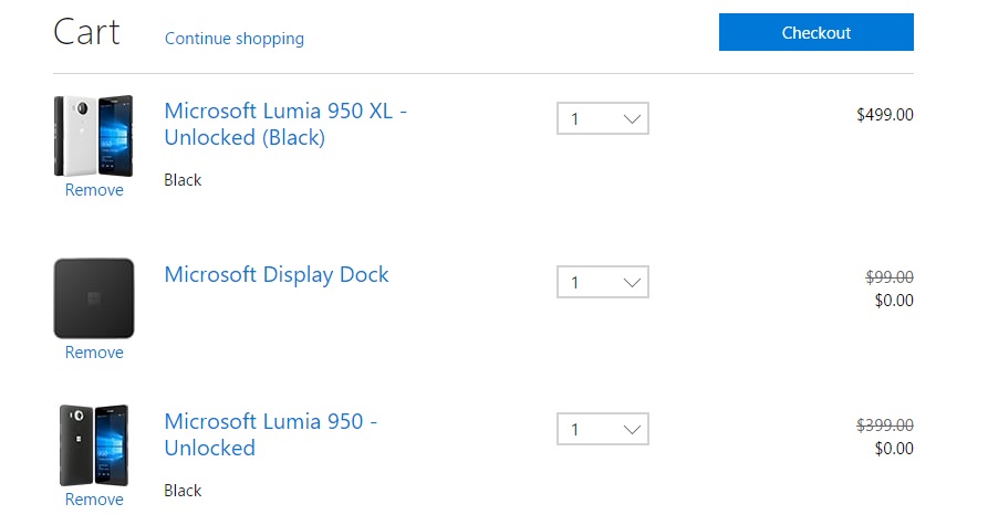 Black Friday: Microsoft xả hàng, mua Lumia 950XL tặng kèm Lumia 950