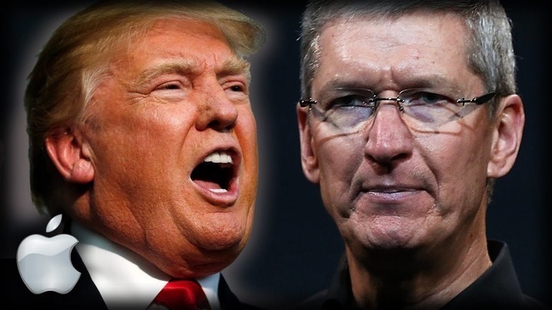 Tổng thống Trump khiến Tim Cook đau đầu về Apple iPhone