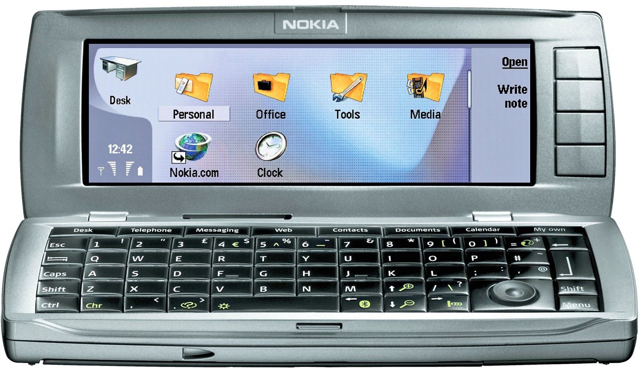 Nokia 9500 Nokia đã từng có những sản phẩm sáng tạo độc đáo