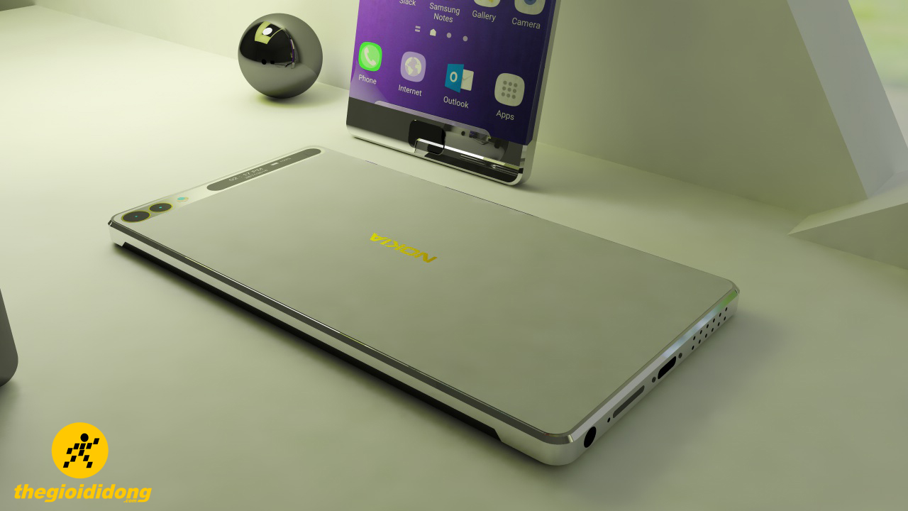 Đắm say với mẫu Nokia Edge viền cạnh cong, 2 màn hình cùng camera kép Đắm say với mẫu Nokia Edge viền cạnh cong, 2 màn hình cùng camera kép