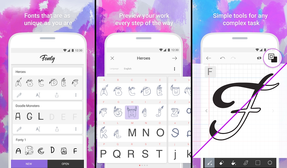 Fonty - Draw and Make Fonts