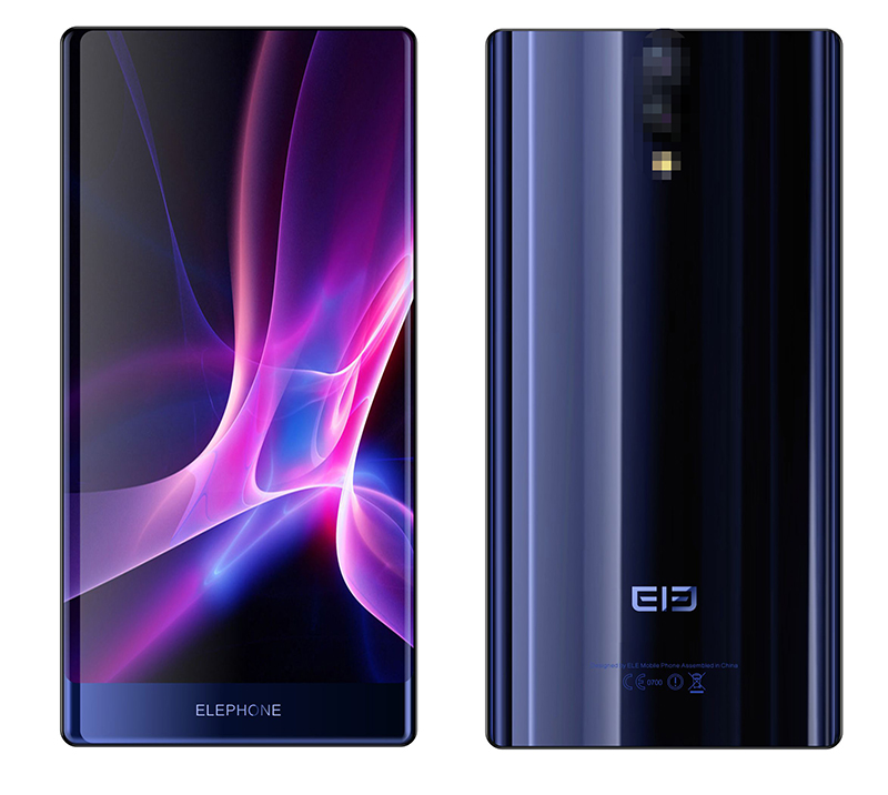 Elephone S8 chip 12 nhân, màn hình cong tràn cạnh rục rịch xuất hiện