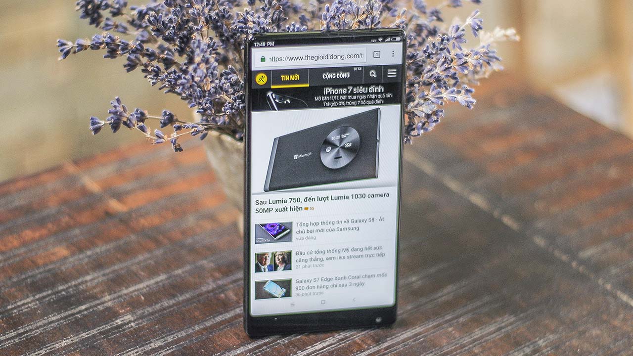 đánh giá xiaomi mi MIX đánh giá xiaomi mi MIX