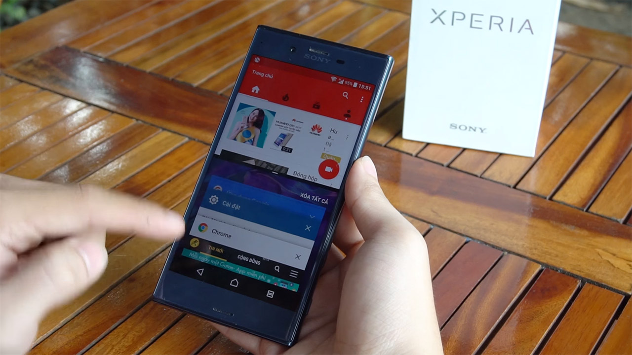 Xperia XZ lên Android 7.0