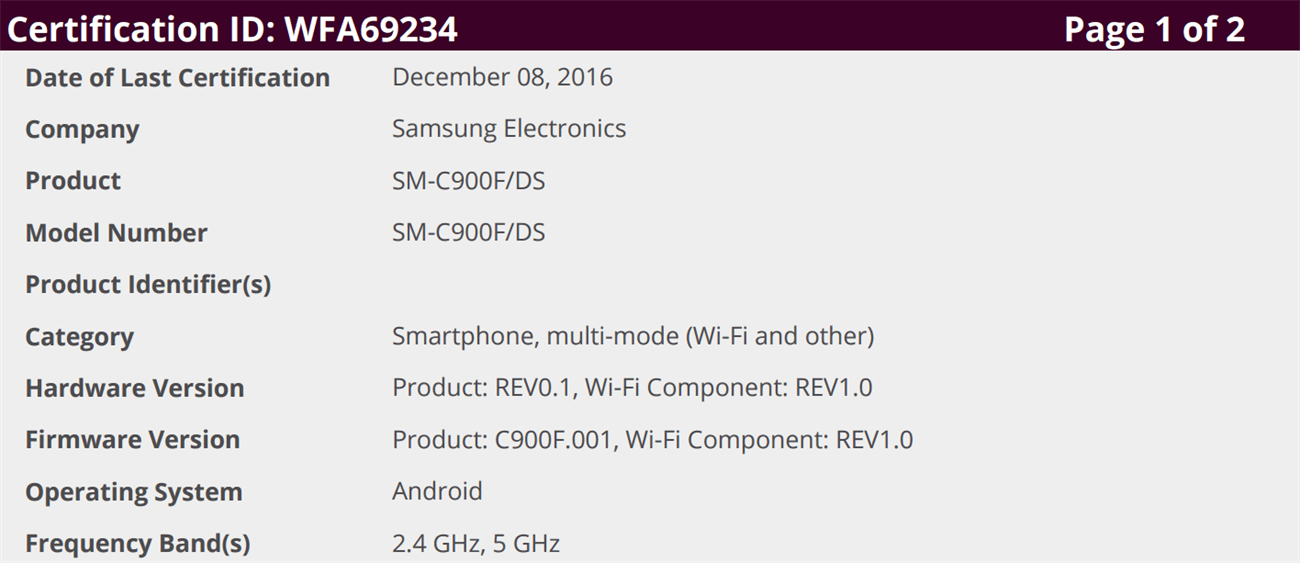 Smartphone có RAM 6GB đầu tiên của Samsung chuẩn bị ra mắt thị trường quốc tế Smartphone có RAM 6GB đầu tiên của Samsung chuẩn bị ra mắt thị trường quốc tế