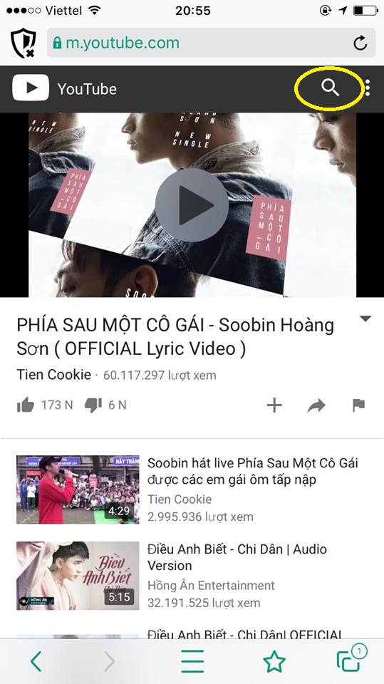 tải video youtube