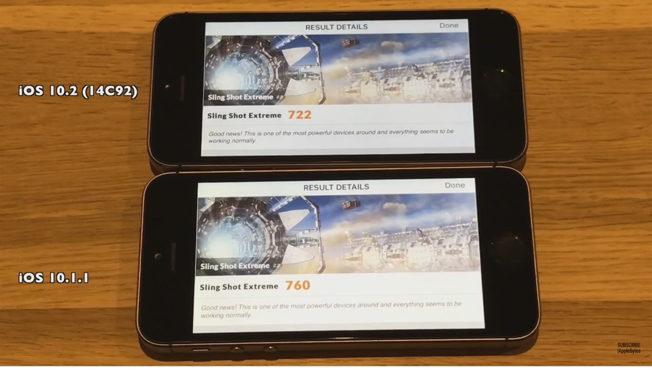 iOS 10.2 đọ tốc độ với iOS 10.1.1, liệu có đáng nâng cấp