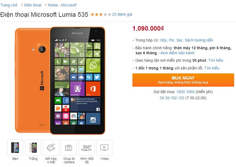 Lumia 535