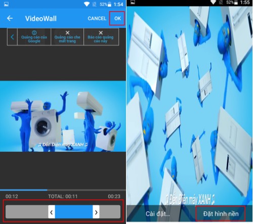 Dùng video làm hình nền điện thoại một vài bước là xong ngay