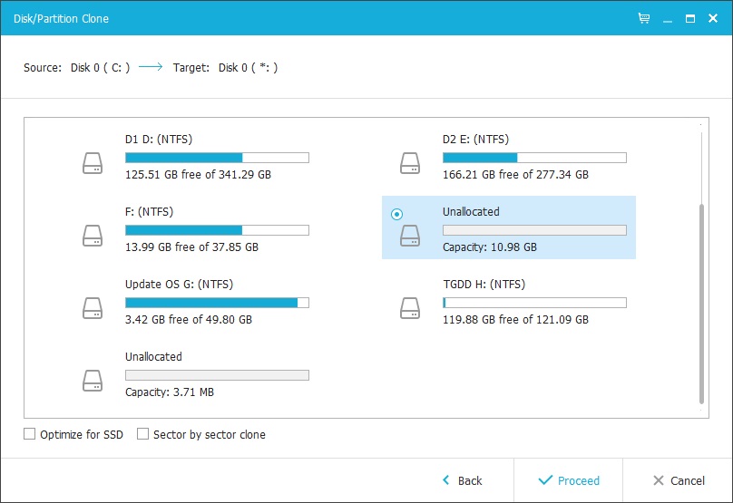 Chuyển toàn bộ Windows sang ổ cứng mới trong vòng 1 nốt nhạc