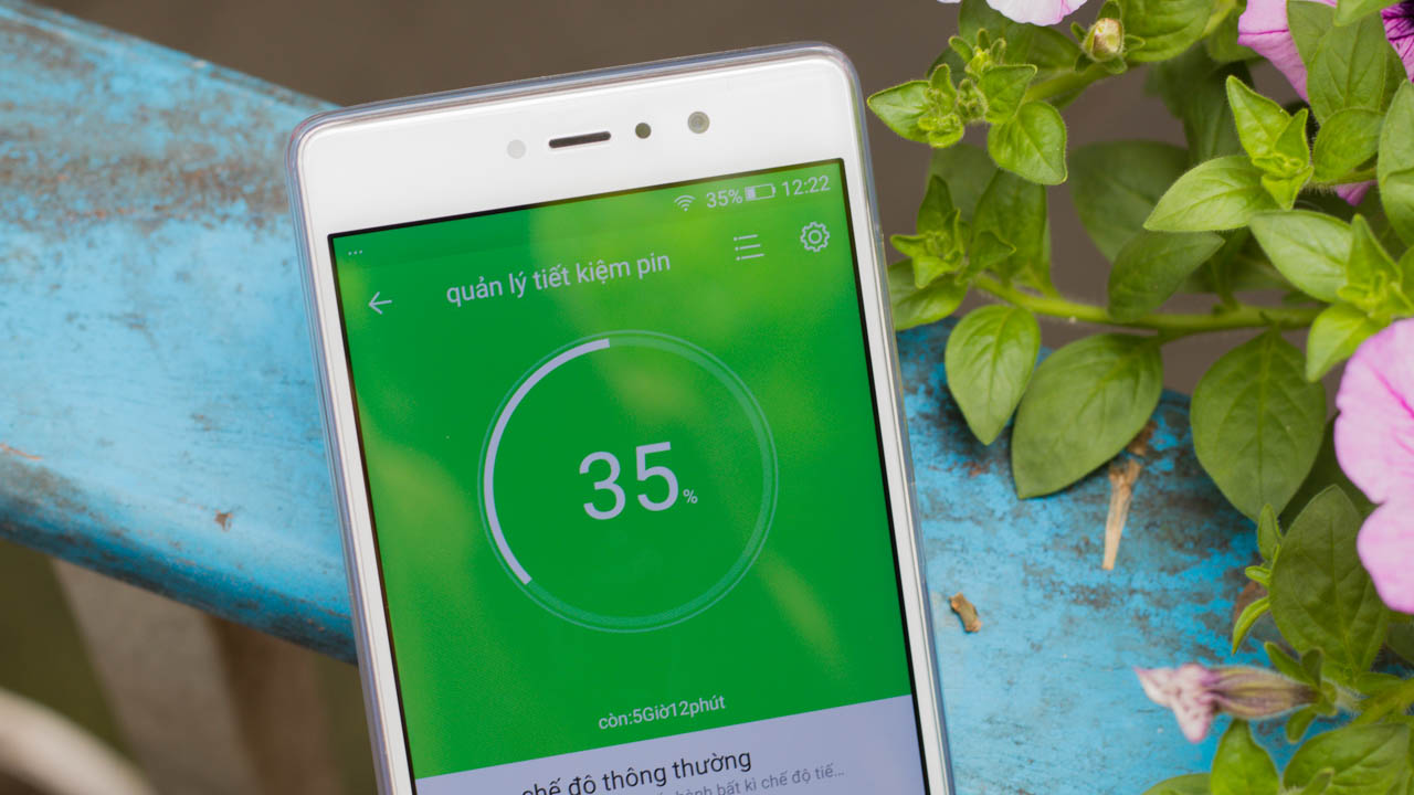 Gionee S6s với thời lượng pin tốt Gionee S6s với thời lượng pin tốt