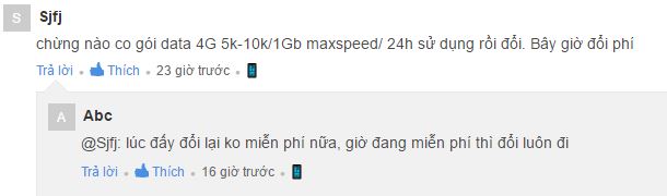 Người dùng nói gì về việc đổi SIM 4G miễn phí? Người dùng nói gì về việc đổi SIM 4G miễn phí?