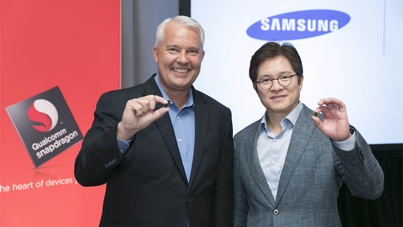 Samsung đã hợp tác cùng Qualcomm sản xuất chip Snapdragon 835