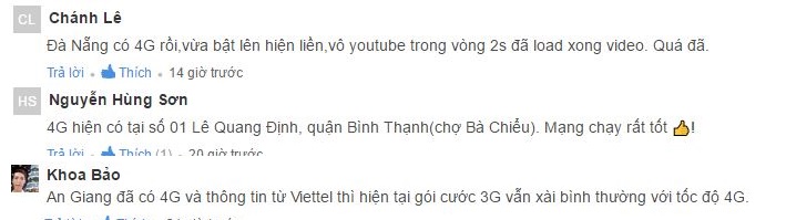 Người dùng nói gì khi trải nghiệm mạng 4G đầu tiên?