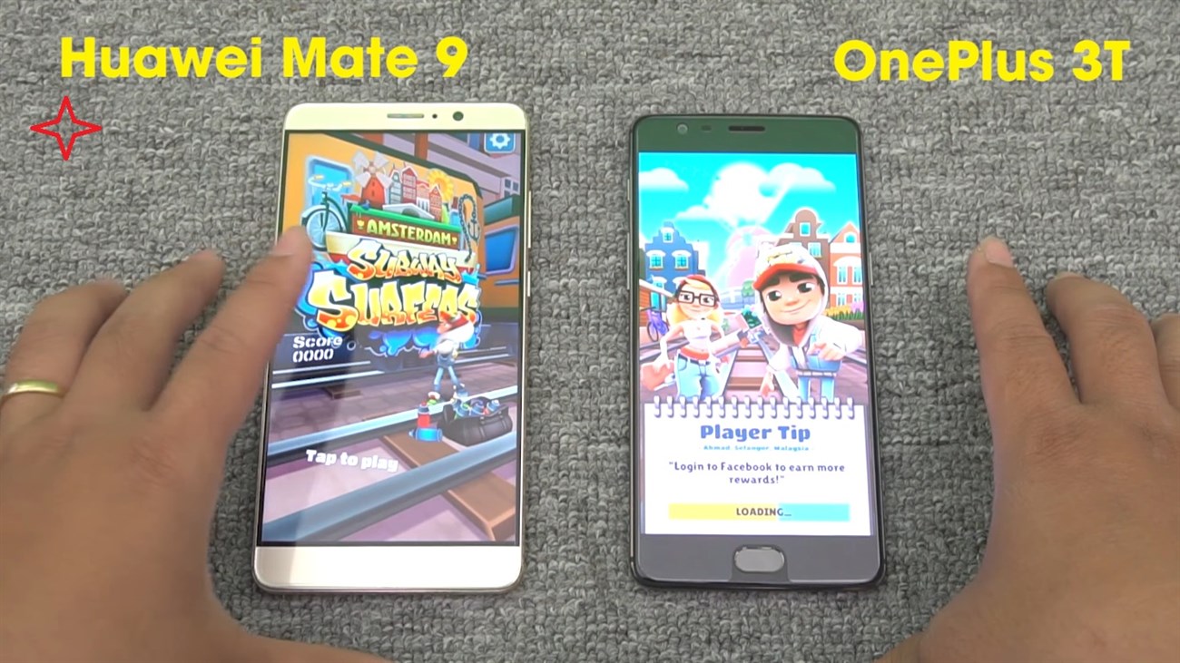 [Speedtest] OnePlus 3T đọ tốc độ với Huawei Mate 9, liệu RAM 4GB có thắng RAM 6GB?