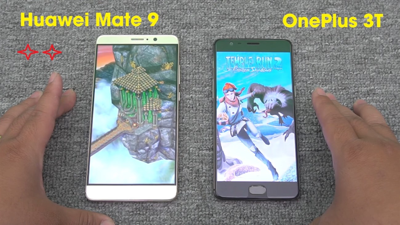 [Speedtest] OnePlus 3T đọ tốc độ với Huawei Mate 9, liệu RAM 4GB có thắng RAM 6GB?