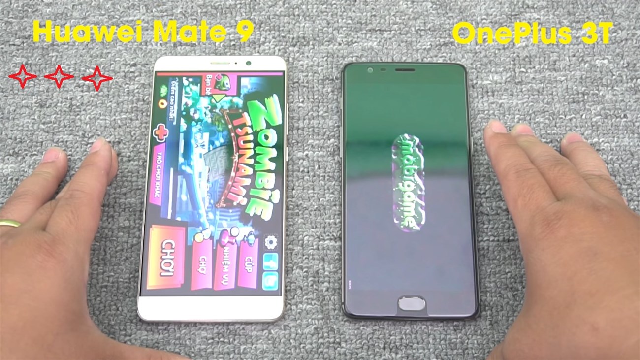 [Speedtest] OnePlus 3T đọ tốc độ với Huawei Mate 9, liệu RAM 4GB có thắng RAM 6GB?