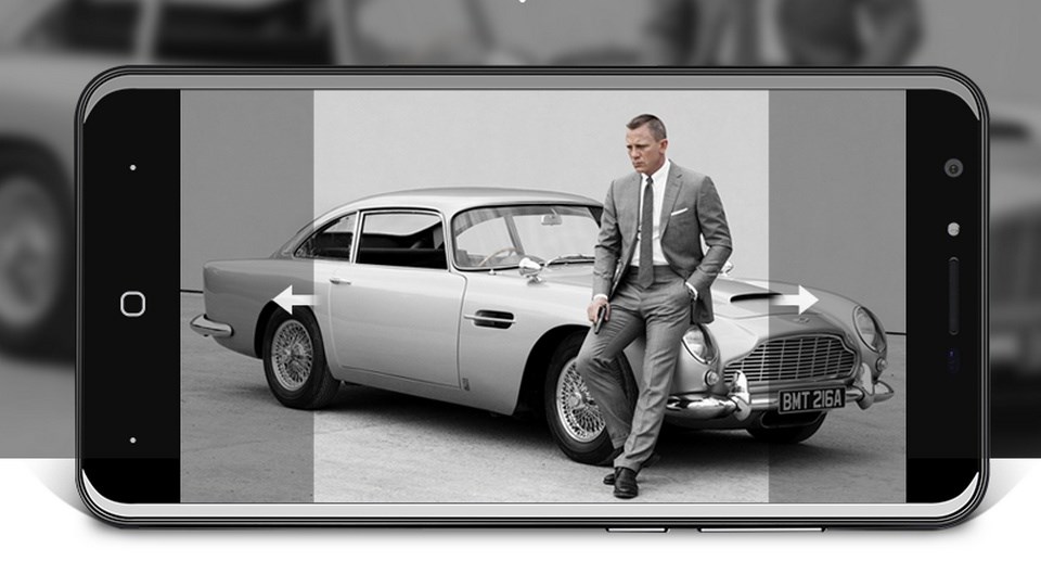 Bavapen James Bond ra mắt: Khung vỏ bằng hợp kim phi thuyền, camera 13MP mặt trước có đèn flash