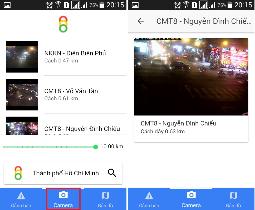 Đã có ứng dụng giúp bạn tránh kẹt xe giờ cao điểm tại Tp.HCM Đã có ứng dụng giúp bạn tránh kẹt xe giờ cao điểm tại Tp.HCM