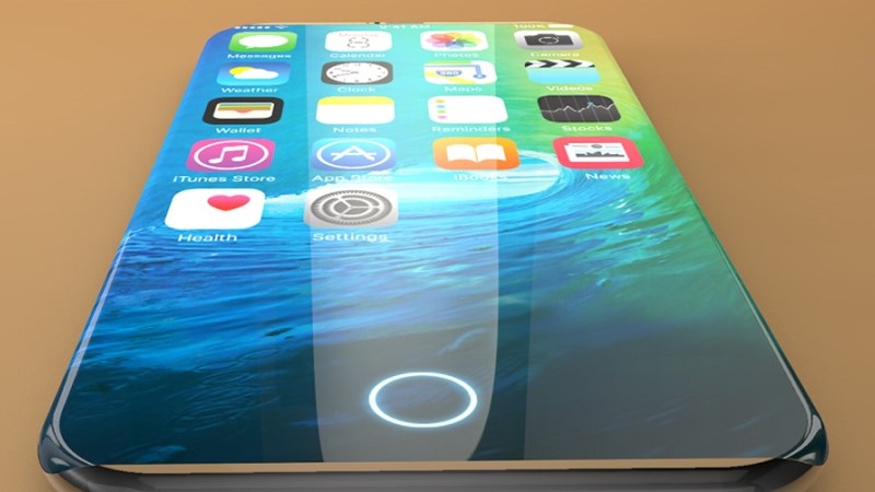 iPhone 8 sẽ có màn hình OLED cong tràn cạnh rộng 5.8 inch iPhone 8 sẽ có màn hình OLED cong tràn cạnh rộng 5.8 inch