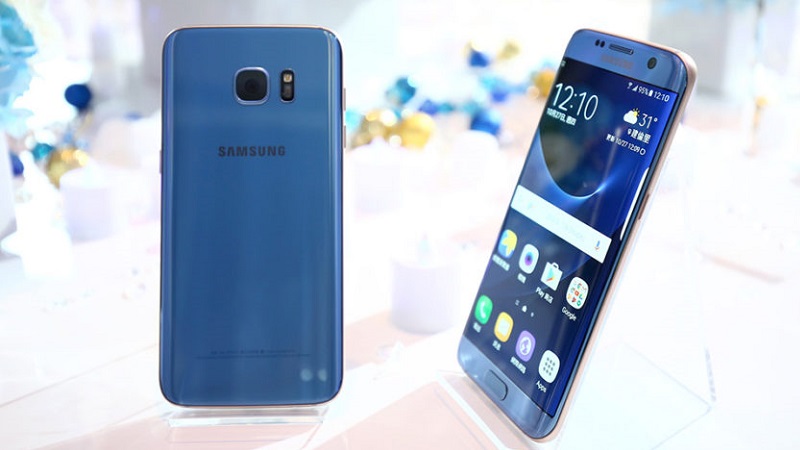 Samsung Galaxy S7 Edge Blue Coral