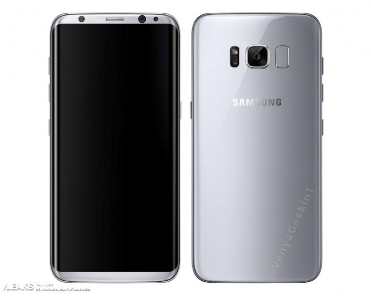 Galaxy S8 sẽ có một phần màn hình chỉ để hiện chữ Samsung?