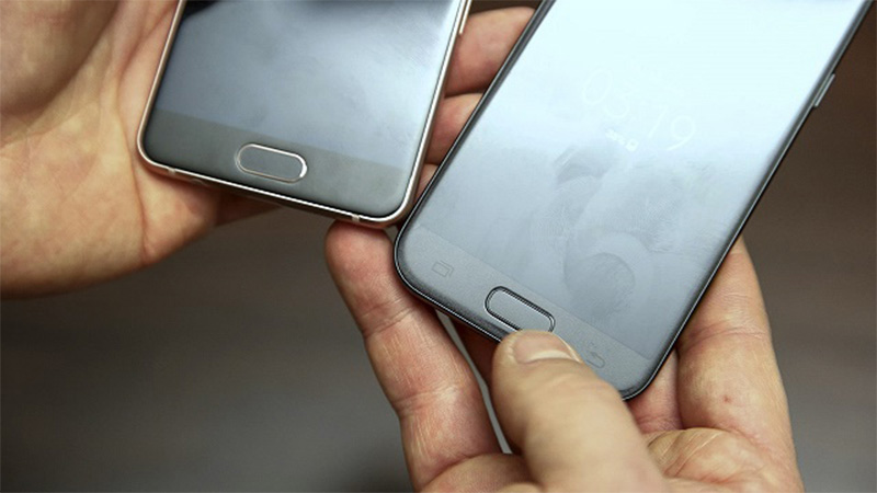 Cảm biến vân tay A 2017 Cảm biến vân tay 1 chạm cực nhạy cũng có mặt trên Samsung Galaxy A 2017