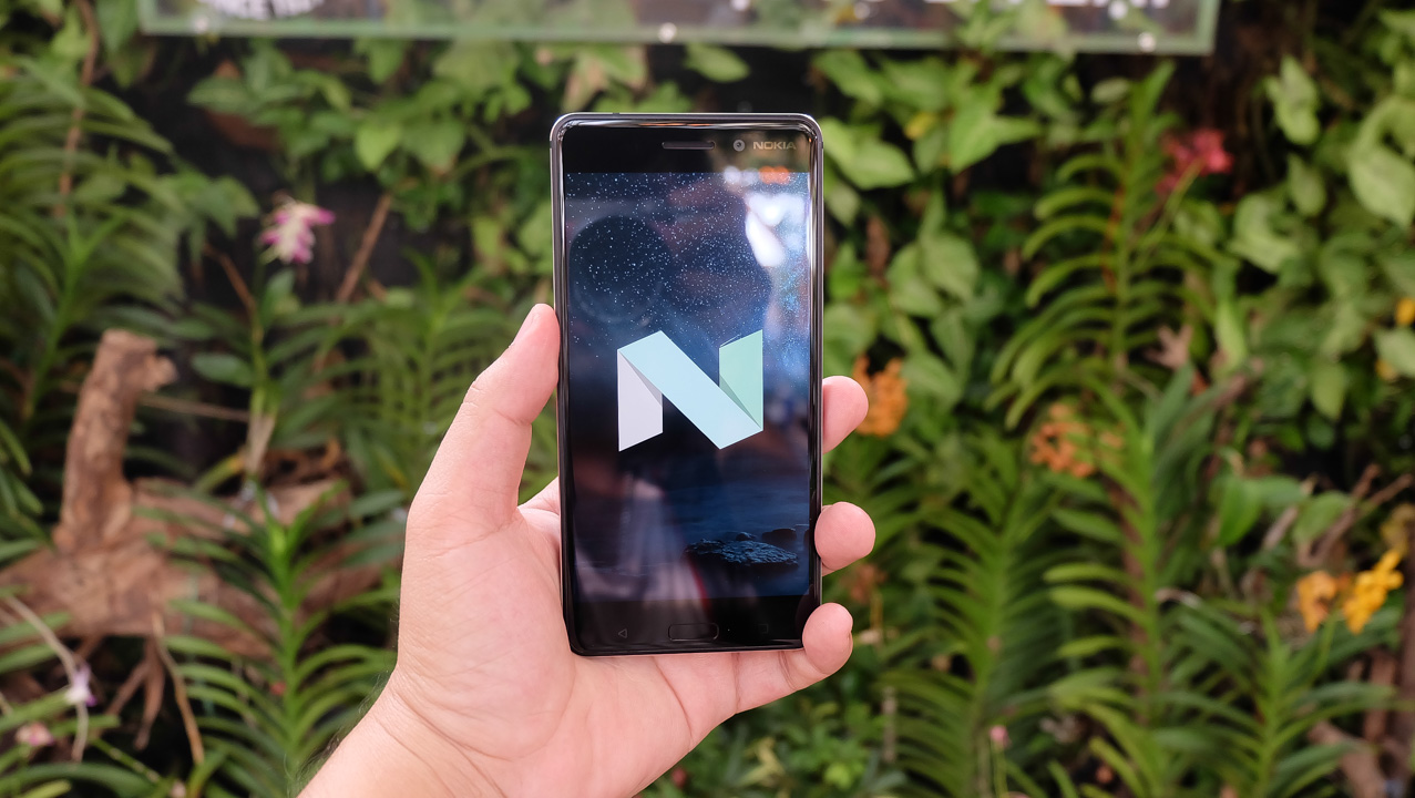 trên tay Nokia 6