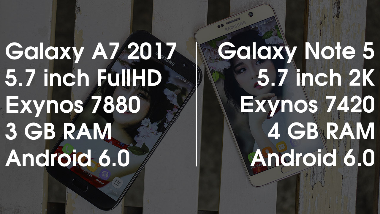 speedtest Galaxy A7 2017 và Galaxy Note 5 speedtest Galaxy A7 2017 và Galaxy Note 5