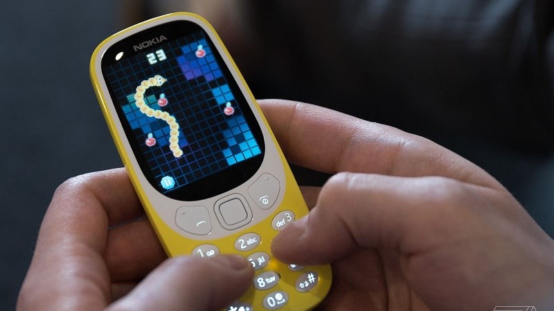 Game rắn săn mồi trên Nokia 3310 do người Việt làm