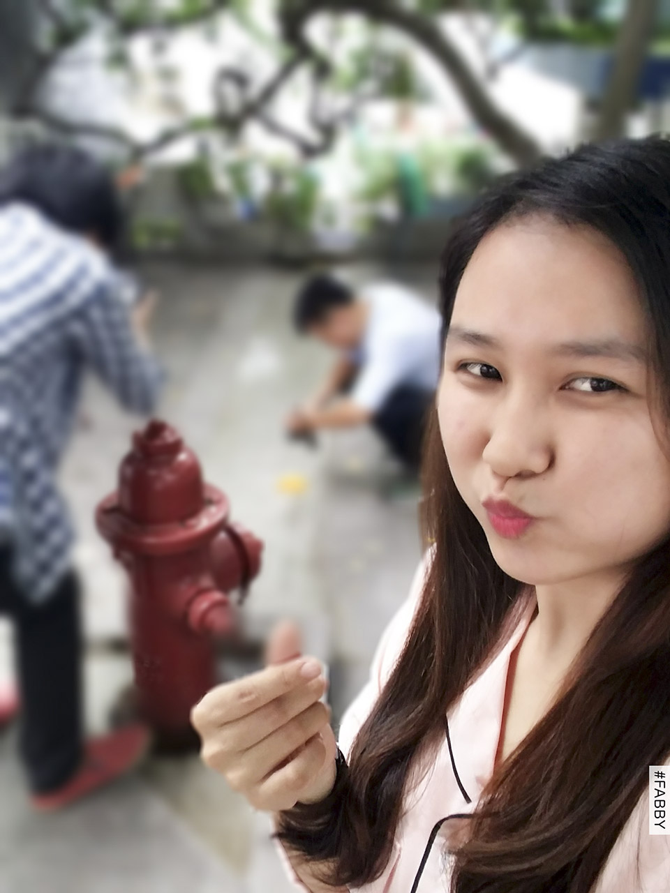 tải Fabby xáo phông selfie