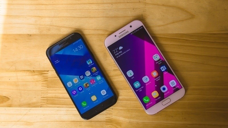 Bộ đôi Galaxy A 2017 trang bị chuẩn chống nước cao nhất hiện nay